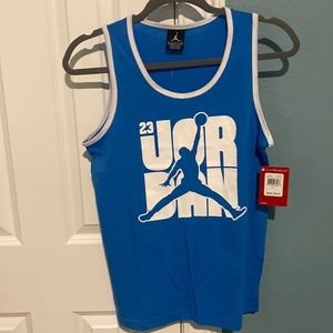NWT air Jordan kids tank top